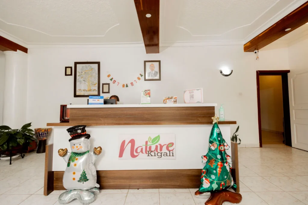 Our Reception at Nature Kigali Rwanda